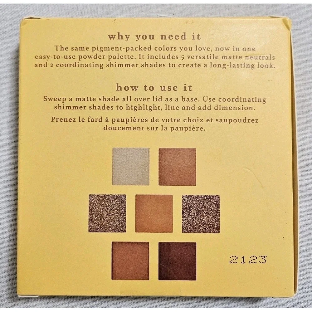 Julep Beauty Eyeshadow 101 Pro Powder Eyeshadow Palette - 'Turmeric Latte